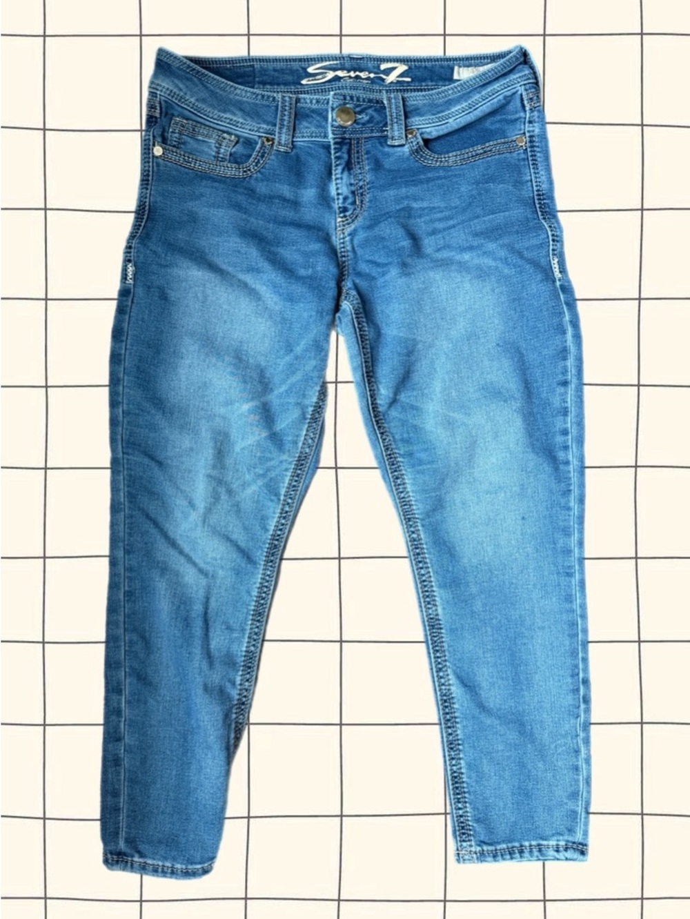 Seven7 - Women's Ankle Skinny Jeans